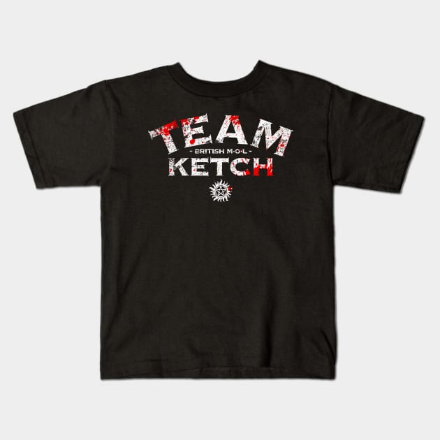 Team Ketch Kids T-Shirt by HappyLlama